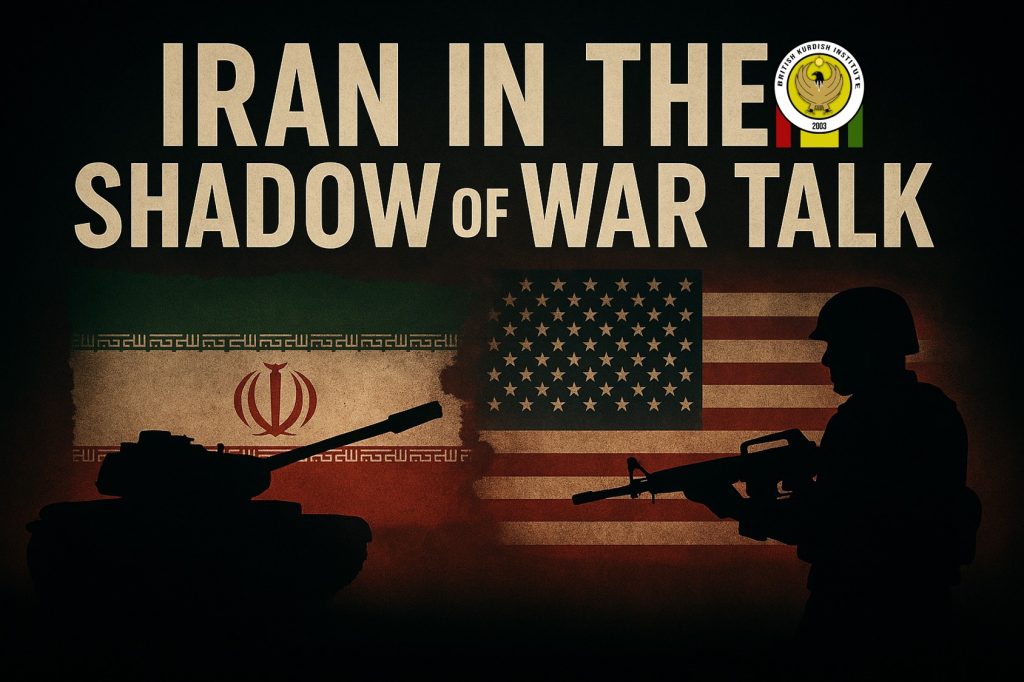 Map of Middle East highlighting Iran–US tensions and regional chokepoints.