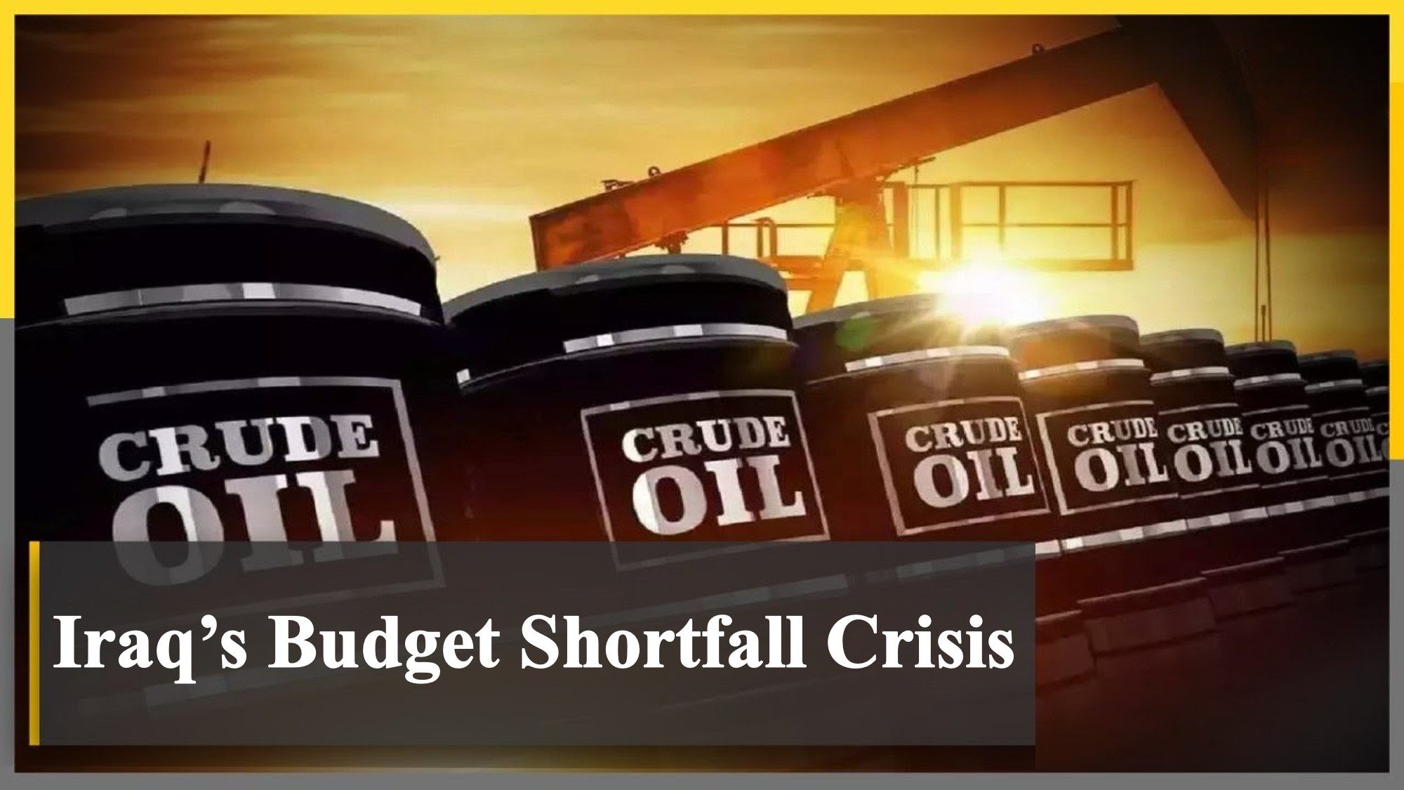 Iraq’s budget shortfall crisis: can oil revenues save the second half of 2025?