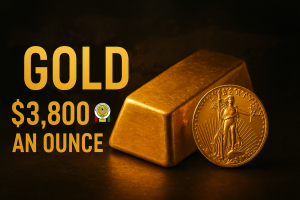Gold prices rise above $3,800 an ounce as Federal Reserve cuts interest rates